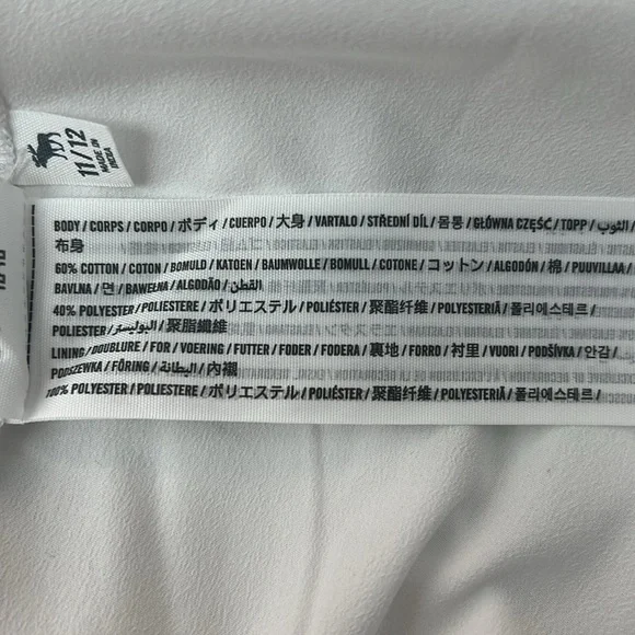 Abercrombie Kids Girls White Dress - Picture 5 of 7